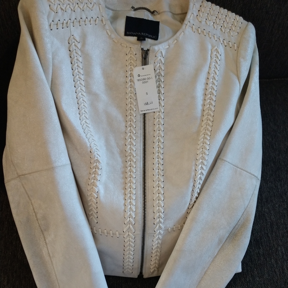 Banana Republic leather jacket